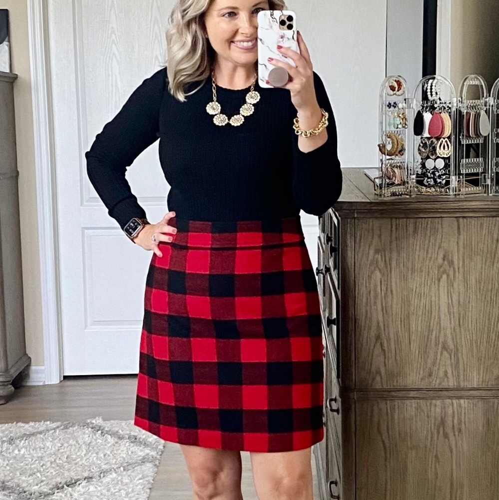J. Crew BNWT plaid wool - Picture 7 of 9